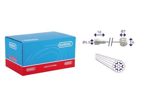 ELVEDES binnenkabel rem